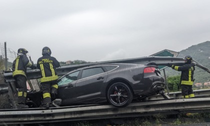 Incidente in A12, uscita di Chiavari chiusa