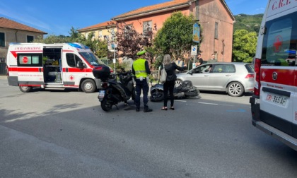Incidente a San Salvatore, scontro tra due moto