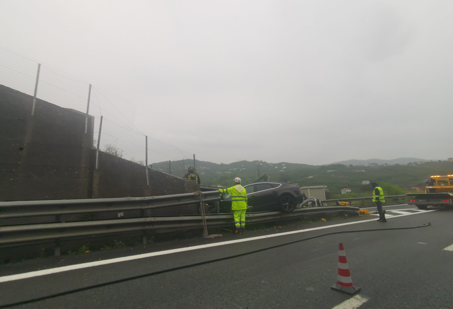 Incidente A12 1° maggio, ©primaillevante.it