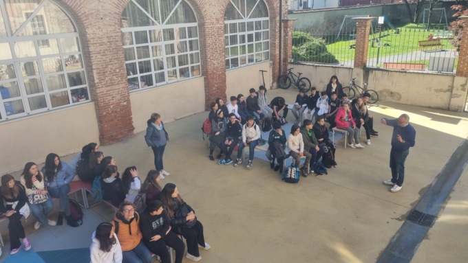 Alunni dell’IC Rapallo esplorano Cherasco