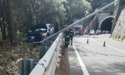 Incidente sulla via Aurelia, traffico bloccato alle Grazie