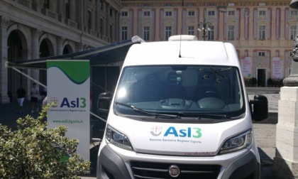 L'ambulatorio mobile prelievi Asl 3 approda a Pieve Ligure