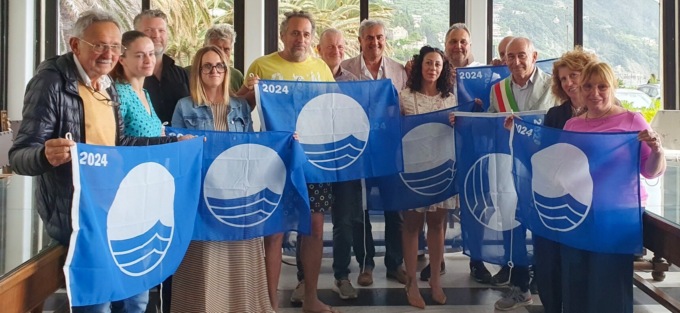 A Moneglia la cerimonia di consegna della Bandiera Blu agli stabilimenti balneari