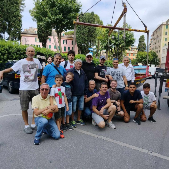 Il Dragun di Camogli è partito, resterà a Carloforte per tre giorni