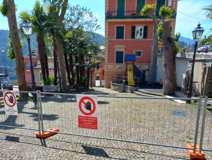 Uscio, al via il progetto di rinnovamento dell’area giochi comunale