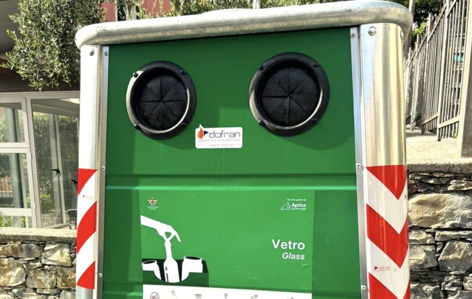 Nuove campane di vetro a Santa Margherita e a Sestri Levante
