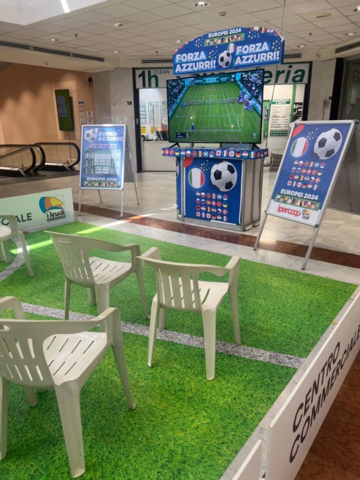 Europei di calcio, iniziativa all’Ipercoop di Carasco