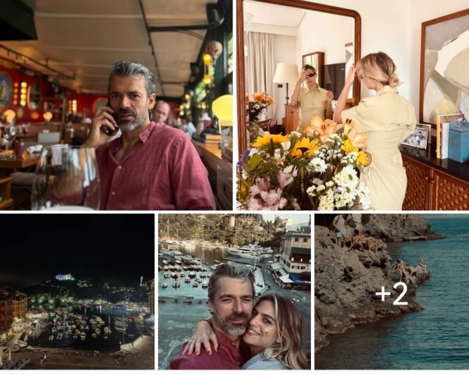 Luca Argentero, vacanze a Portofino con la moglie Cristina Marino