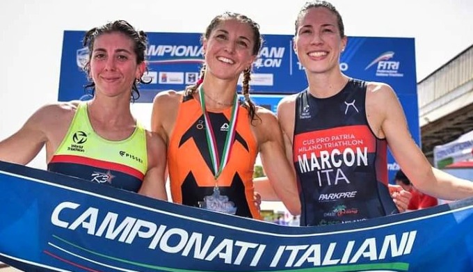 Francesca Calvauna è campionessa italiana di aquathlon