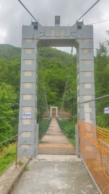 Cicagna, restaurata la passerella di Monleone
