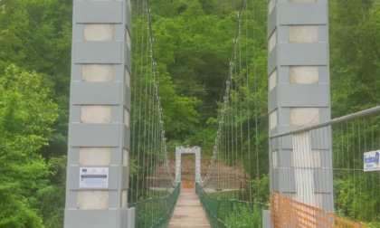 Cicagna, restaurata la passerella di Monleone