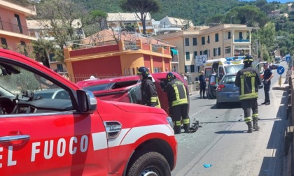 Incidente stradale a Cavi di Lavagna