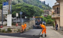 Al via le asfaltature sulla SP30 tra Recco e Camogli