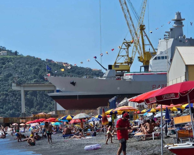 Fincantieri, sabato varo tecnico del pattugliatore “Millelire”