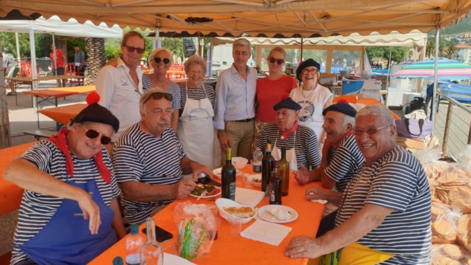 A Riva Trigoso il re Bagnun