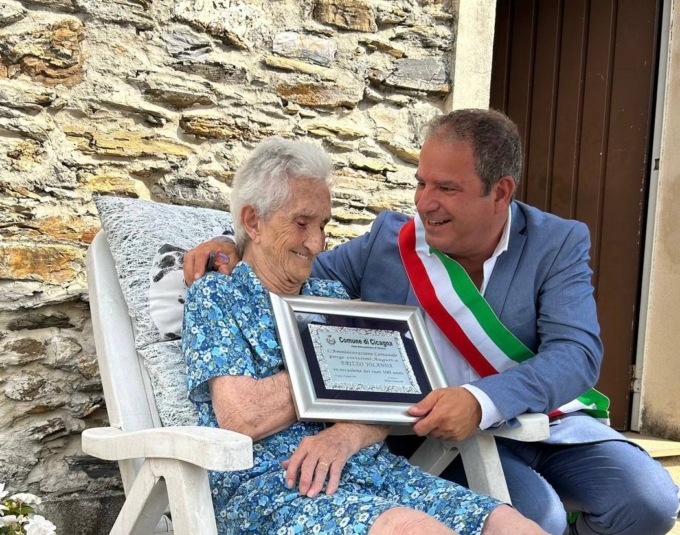 Una nuova centenaria a Cicagna, Iolanda Serra Erizzo