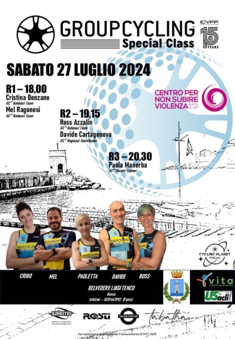 Ciclismo di gruppo, a Recco sport ad alti livelli