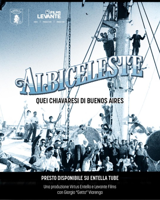 “Albiceleste, quei chiavaresi di Buenos Aires”, da domani sul canale You Tube della Virtus Entella