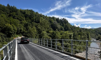 Riaperto al transito veicolare il ponte di Alpepiana