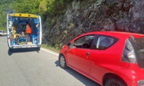 Incidente a Cichero, uomo sfonda con la testa il parabrezza dell'auto