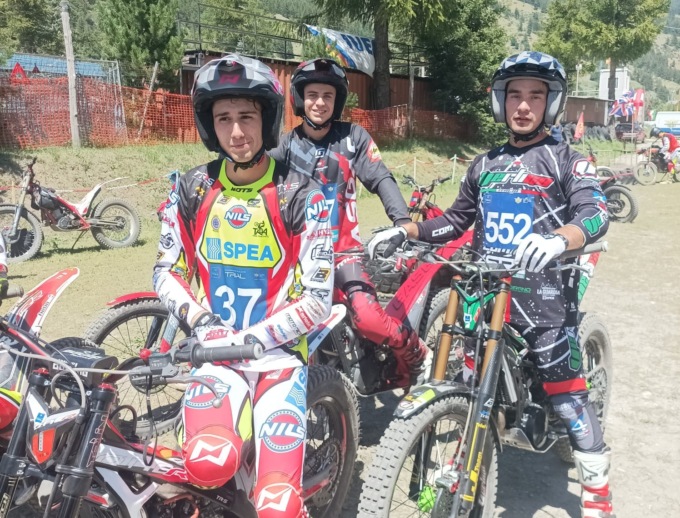 Ottimi risultati per il Trial Team Aveto a Pragelato: Brusantin sesto nella TR2