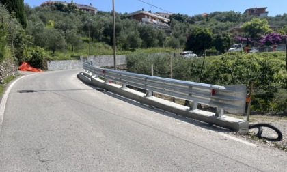 Chiavari, si concludono i lavori di asfaltatura di via per Maxena