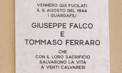 Venti abitanti di Calvari risparmiati grazie al sacrificio di Falco e Ferrari