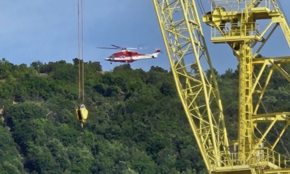 Riva Trigoso, auto precipita in un dirupo: in soccorso vigili del fuoco e 118