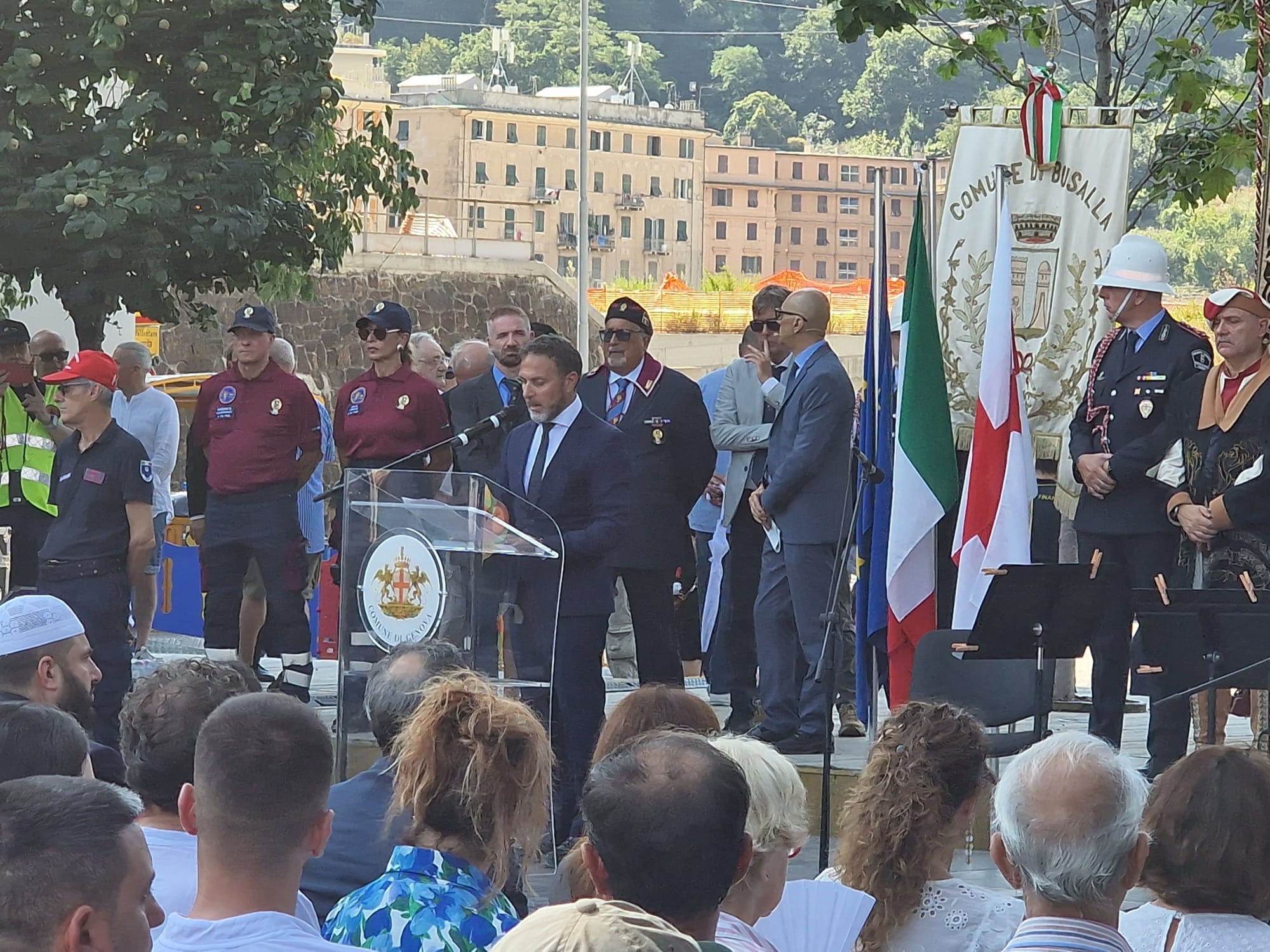 cerimonia ponte morandi 2024 genova