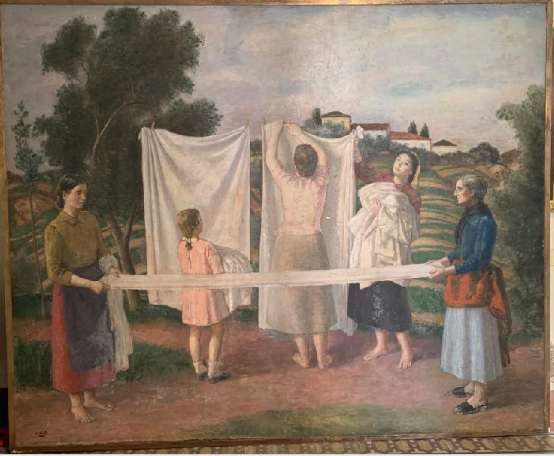 Vittorio Sgarbi propone di esporre il quadro di Salietti “Il Bucato” al MART