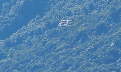 Ragazzo in difficoltà sugli scogli, Drago in azione a Renà