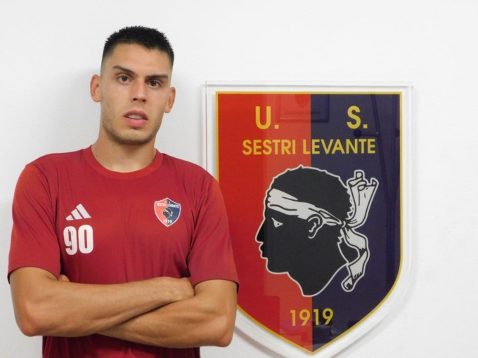 Rinforzo a centrocampo per il Sestri Levante, arriva Francesco Nunziatini