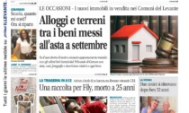 Il Nuovo Levante da oggi in edicola