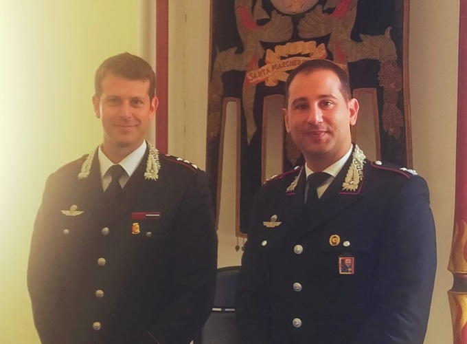 Carabinieri, Luca Canale assume il comando della Compagnia di Santa