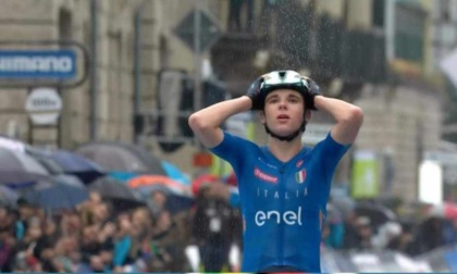 Lorenzo Finn di Avegno è il nuovo campione del mondo juniores di ciclismo su strada