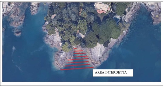 Pieve Ligure, falesia a rischio crollo: tratto di costa ancora interdetto