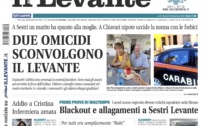 Il Nuovo Levante da oggi in edicola