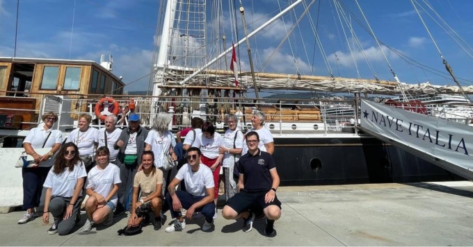 Tocca anche il Levante ligure il progetto dedicato agli anziani a bordo di Nave Italia