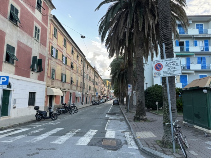 Lavori a Riva, modifiche alla viabilità in via Colombo