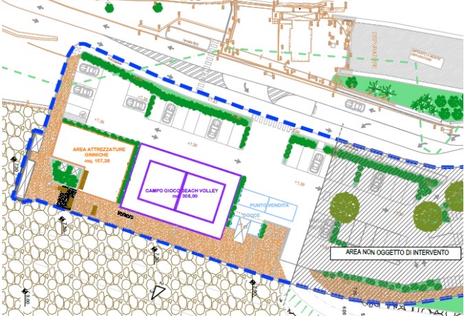 Santa Margherita, approvato il progetto per nuova area sportiva a Punta Pedale