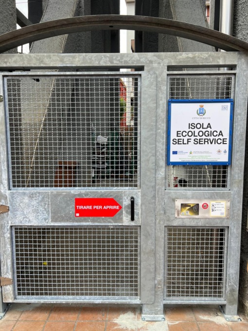 Recco, nuova postazione meccanizzata per conferire i rifiuti