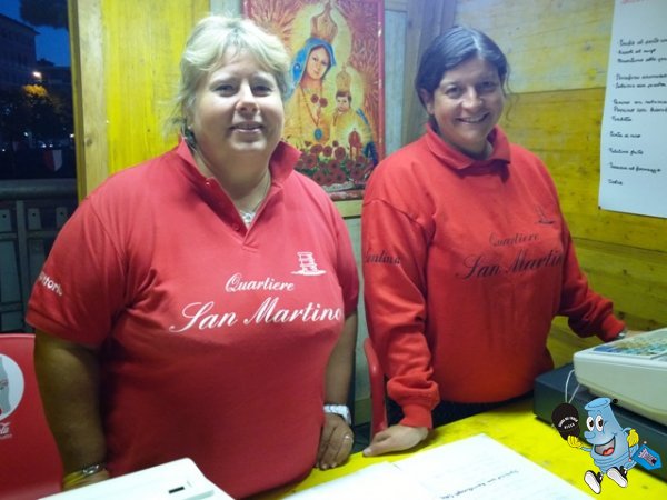 Nonostante l’allerta arancione, a Recco stand gastronomici aperti