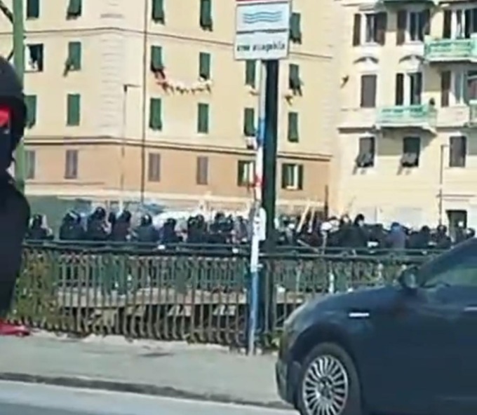 Derby Genoa-Samp, scontri tra le tifoserie nel primo pomeriggio