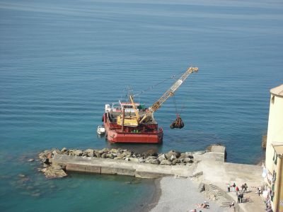 Rivo Giorgio e Pennella della Rotonda, lavori a Camogli