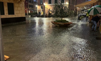 Bomba d'acqua su Sestri Levante, allagato il centro