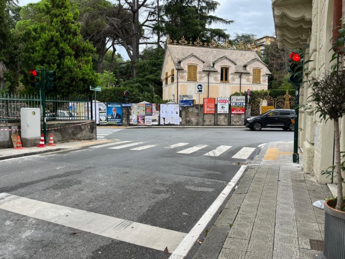 Chiavari, riaperta al traffico via Castagnola