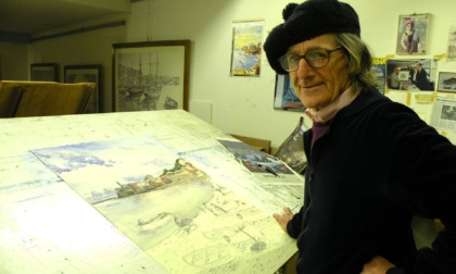 Sestri, una mostra dedicata a Franco De Angelis “Il pittore pescatore”