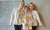 Ginnastica ritmica, tre campionesse della Riboli prime nel Campionato gold