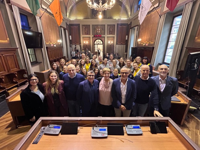 Presentato in Comune il Rapallo Pallanuoto 2024-2025