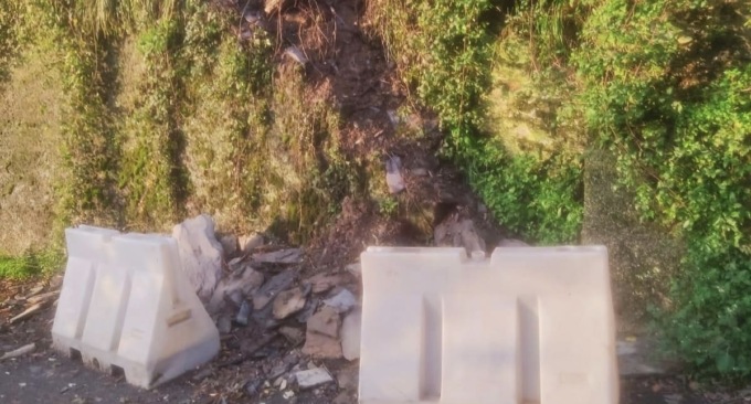 Frane a Cogorno, cinque smottamenti nella giornata di ieri: interventi immediati per ridurre i disagi